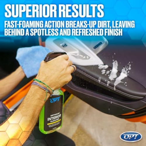 Optimum No Rinse Version 5 (32 Oz) with Optimum Interior Cleaner (17 Oz) Bundle – ONR Rinseless Car Wash with 17 oz Auto Interior Cleaning Solution for Leather, Upholstery, Carpet, and Interior Trim - view 6