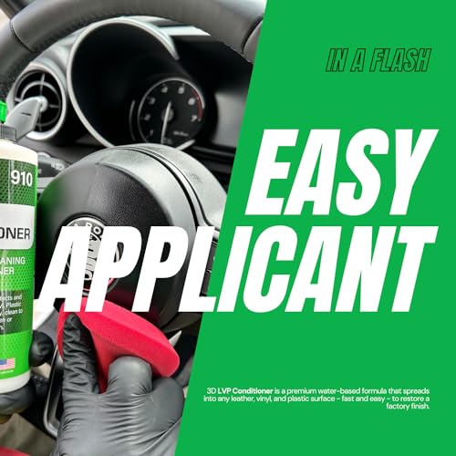 Leather, Vinyl & Plastic Conditioner | Restores, Conditions & Protects Car Interiors | Non-Greasy UV Protection for Seats, Steering Wheels, & Trim |16 oz - view 4