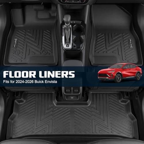 Floor Mats & Cargo Liner with Backrest Mat for 2024 2025 2026 Buick Envista - view 4
