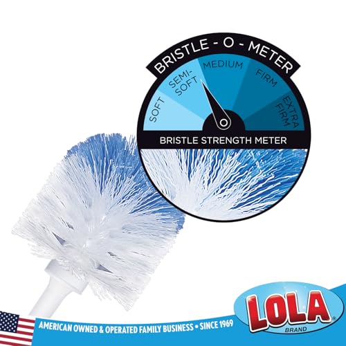 Classic Toilet Brush, Durable Fiber Stiff Bristles, Non-Scratch - 2 PK - view 4