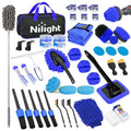 52PCS Car Detailing Kit for Interior Exterior Car Care, Blue