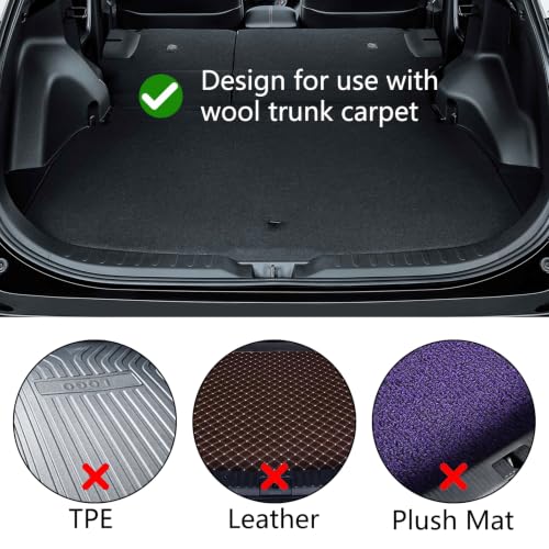 Car Trunk Organizer Blocks Cargo Fixed Rack with Hook and Loop Fasteners, Adjustable Cargo Dividers for Car Trunk Carpet, Prevent Sliding Groceries and Gear in SUVs, Trucks, Vans and Cars, 2 Pack - view 6