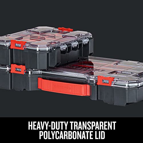 VERSASTACK Storage Organizer, Small Parts Organizer, 20-Compartments, Lid Includes Secure Latch (CMST17828) - view 4