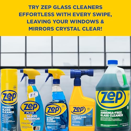 Streak-Free Glass Cleaner - 1 Gallon - (Case of 2) ZU1120128 - Leaves windows and mirrors crystal clear - view 5