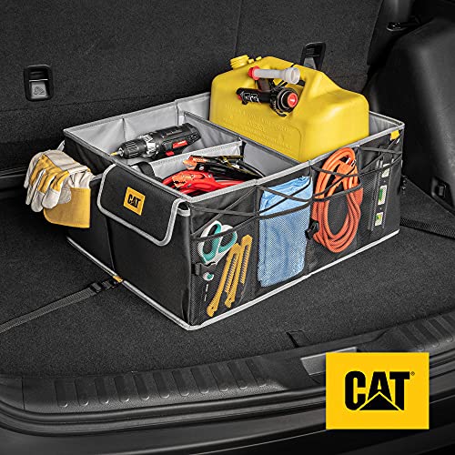 FlexTrunk Car Trunk Organizer and Storage - Collapsible Multi-Compartment Automotive Adjustable Multiple Pocket Expandable Sturdy Multipurpose Folding Cargo Store for Auto Backseat - view 3
