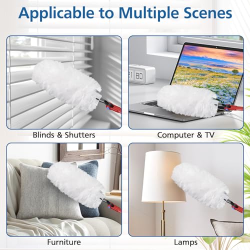 30 Pack Duster Refills Compatible with O-Cedar Flex & Catch Duster - view 7