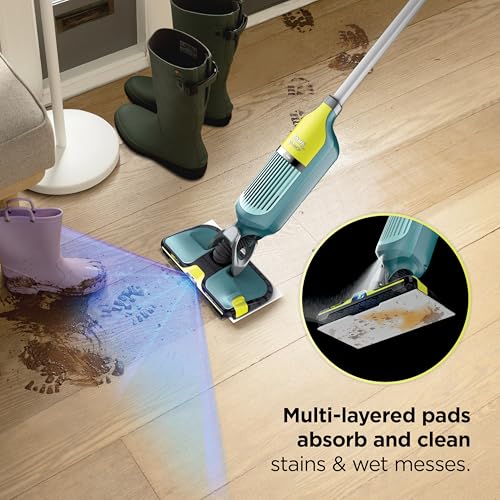 VACMOP Reveal Cordless Vacuum & Spray Mop, Green, VM401 - view 6