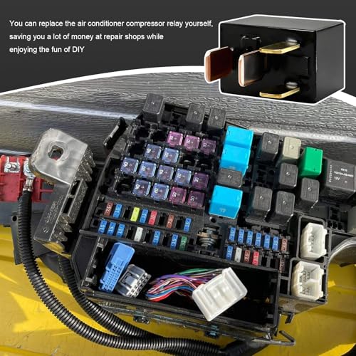 2 PCS Car AC Relay, G8HL-H71 AC & Starter Relays Assembly Replaces 39794-SDA-A03 39794-SDA-A05, 12V 4 Pin Power Relays Replacement Compatible with Accord Civic Element CR-Z - view 5