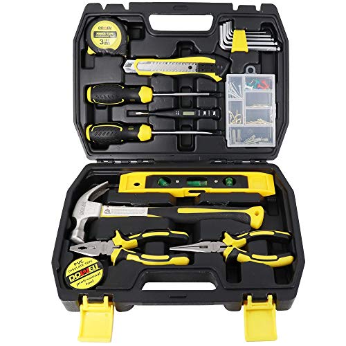 Tool Kit Tool Set 116-Piece Household Tool Set Home Hand Tool Kit with Toolbox Storage Case HYT116