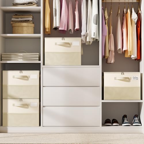 Plus Size 2 Pack Shoe Organizer for Closet, Foldable Shoe Storage Box - view 5