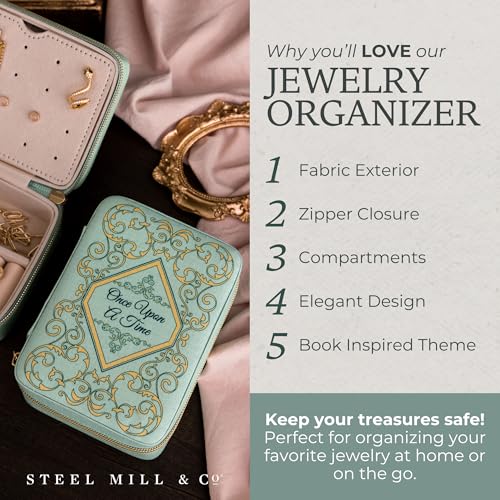Steel Mill & Co. Travel Jewelry Organizer, Once Upon a Time - view 5