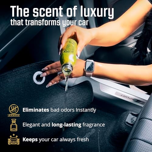 Carblock Millonario Car Care Bundle - Liquid Car Perfume 150 ml (Scent Up to 3 Months) + WipesBlock Interior Wipes 75 Ct - Clean, Restore Black Trim, Eliminate Odors, No Residue - view 6