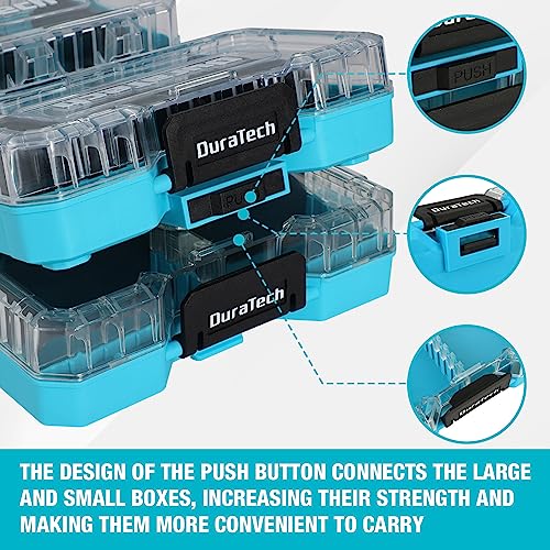 3-Piece Small Parts Tool Box Organizer with 14 Dividers - view 6