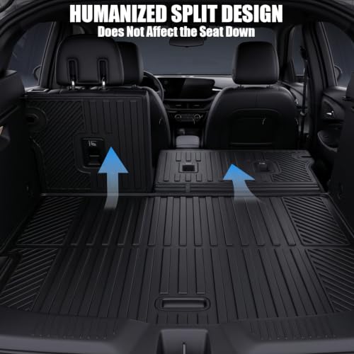Floor Mats & Cargo Liner with Backrest Mat for 2024 2025 2026 Buick Envista - view 6