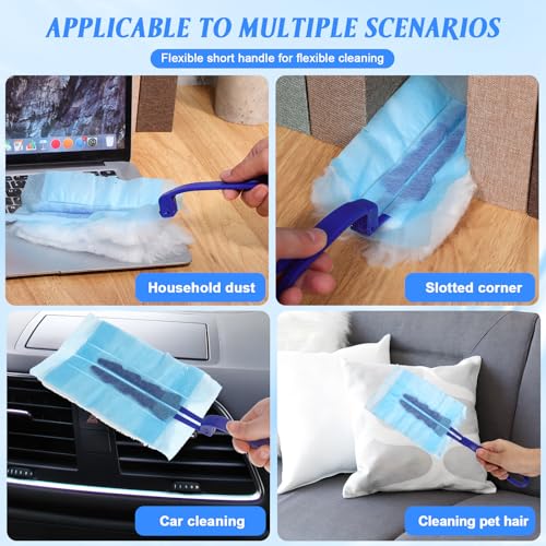 Electrostatic Duster with Refills Fiber Blind Cleaner - view 4