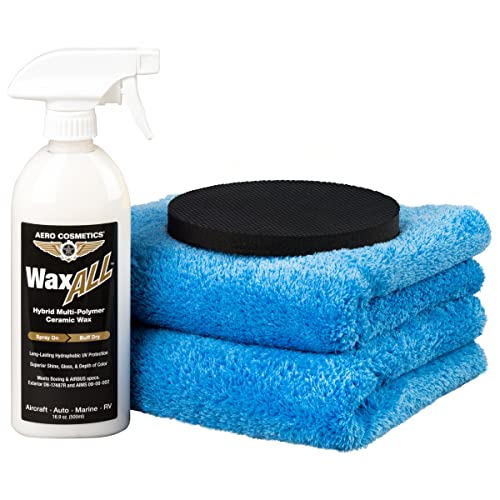 Waterless Car Wash Wax and Clay Kit Aircraft Quality Wax, Clay Pad Remove Overspray, Tree Sap and More - view 3