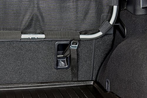 Cargo Area Dog Barrier for CUV & Mid-Sized SUV 46" Wide Hatchback Pet Divider Crossover Vehicle Car Net Mesh Travel Back Seat Barricade Partition Gate Restraint Fence Trunk Shield - view 4