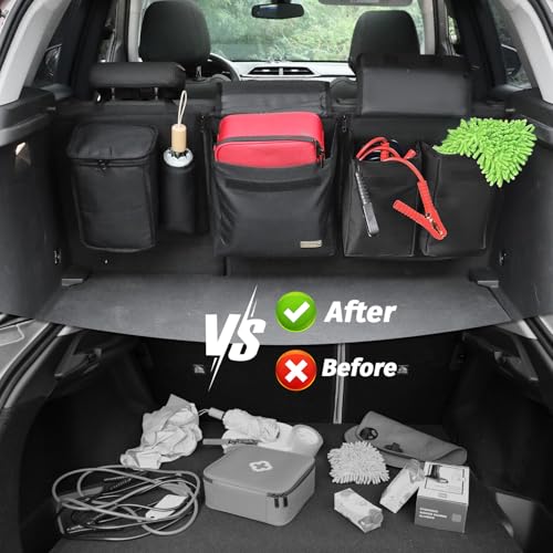 Trunk Organizer, Backseat Hanging with Cooler for Medium & Large SUV, RV - view 6