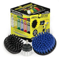Heavy Duty Drill Brush Attachments for Cleaning Upholstery, Carpet
