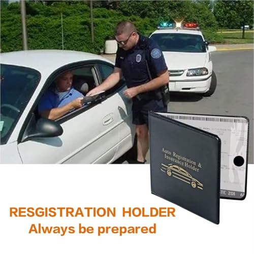 ESSENTIAL Car Auto Insurance Registration BLACK Document Wallet Holders 2 Pack - [BUNDLE, 2pcs] - Automobile, Motorcycle, Truck, Trailer Vinyl ID Holder & Visor Storage - Strong Closure On Each - view 5