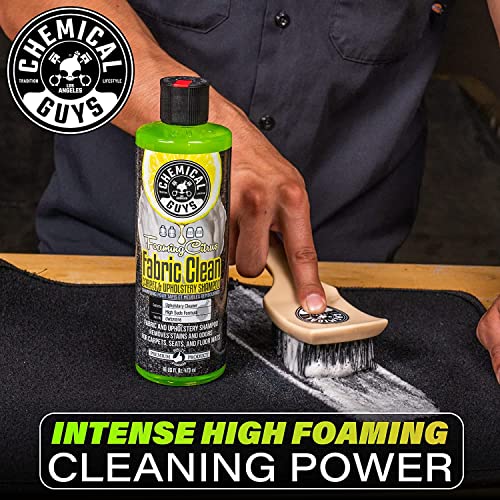 CWS20316 Foaming Citrus Fabric Clean Carpet & Upholstery Cleaner (Car Carpets, Seats & Floor Mats), 16 fl oz, Citrus Scent + ACCG25 Induro 7 Heavy Duty Nifty Interior Brush - view 3