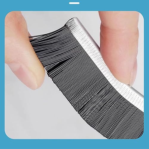 Crevice Cleaning Brush Set, Hard Bristle Gap Cleaning Tool, Ultra-Fine Nylon Deep Scrub Brushes for Window Tracks, Bathroom Grout, Sliding Doors & Sink Detailing,6-Pack - view 3