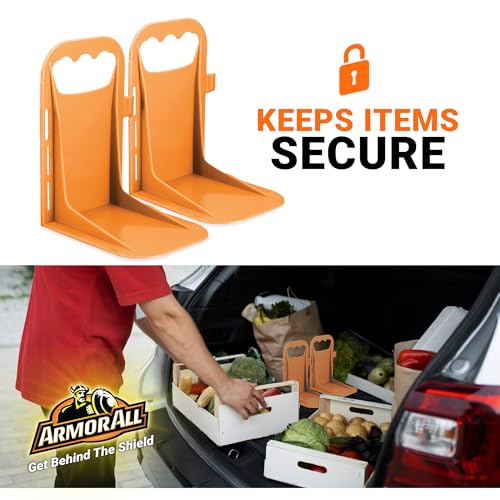 Trunk Cargo Blocks, Cargo Dividers, Trunk Dividers, Hook & Loop Trunk Organizer Blocks to Hold Cargo in Place, Cargo Containment System for Cars, Trucks, SUVs, Vans, 2 Pieces - view 3
