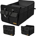 Sturdy Car Trunk Organizer - Firm Inner Panels, Foldable Storage