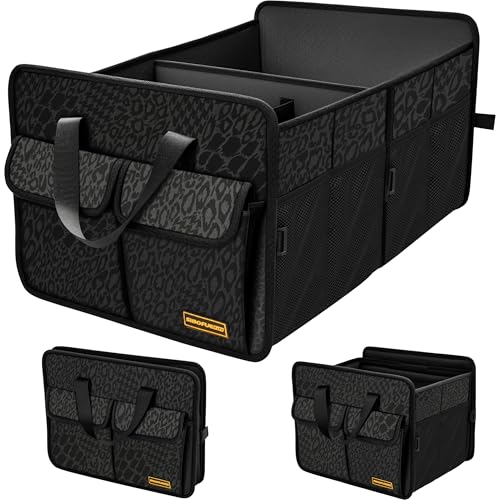 Sturdy Car Trunk Organizer - Firm Inner Panels, Foldable Storage