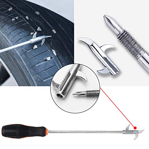 22Pcs Car Wash Cleaning Tools Kit Car Detailing Set with Blue Canvas Bag Collapsible Bucket Wash Mitt Sponge Towels Tire Brush Window Scraper Duster Complete Interior Car Care Kit - view 6