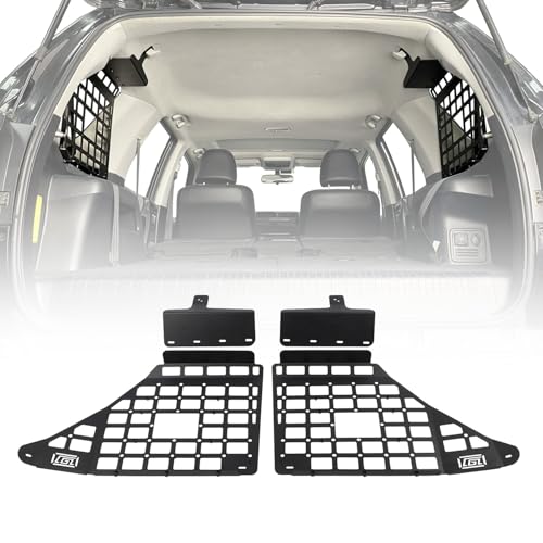 For Toyota 4Runner 2010-2024 Car Accessories Modular Storage Molle Panel Shelf System Luggage Carrier Trunk Organizer Aluminum