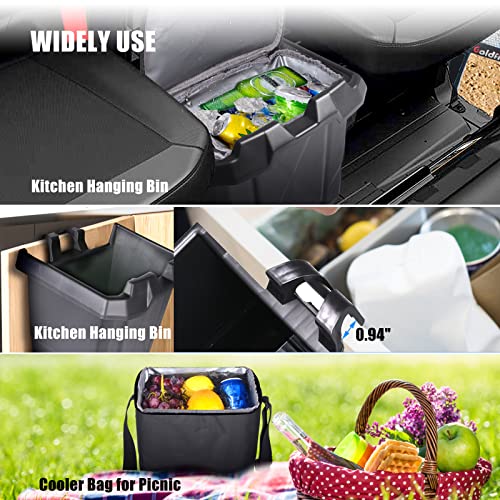 2 in 1 Removable Underseat Storage Bin Tool Box with Insulated Cooler Bag Compatible with Can-Am Defender & Defender Max (HD5/HD6/HD8/HD10) 2016-2026 Accessories OEM 715003446 - view 3