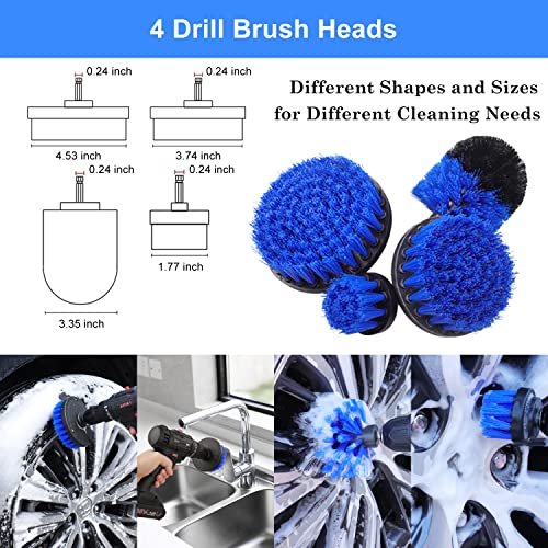 26Pcs Car Detailing Brush Set, Car Detailing Kit, Car Detailing Brushes, Car Cleaning Kit, Car Windshield Cleaning Tool, Professional Car Care kit - Car Wash Brush kit for Interior Exterior Wheels - view 2