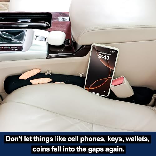 Seat Gap Filler, Full Coverage 1.2-2 inch Gap, Prevent Dropping - view 5