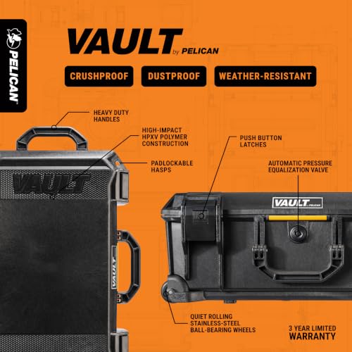 Pelican Vault Long Cases - Hard Case For Camera, Rifle, Gear, Equipment - view 3