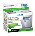 Dishwasher Cleaner Tablets, Plant Based, Deep Clean and Descaler, Removes Odors & Hard Water Stains, 6 Treatments.