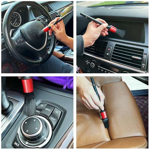10pcs Auto Car Detailing Brush Set Car Interior Cleaning Kit - view 6