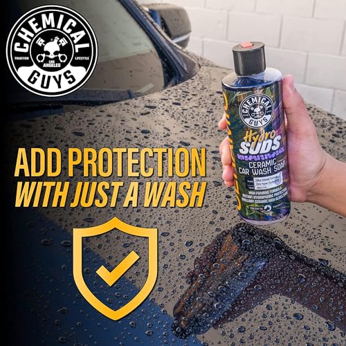HydroSpeed & HydroSuds Car Wash Kit – Ceramic Quick Detailer and Car Wash Soap Bundle – Car Detailing Kit with High Foam Shine Protection, Works with Foam Cannon or Gun, 16 oz Each - view 6