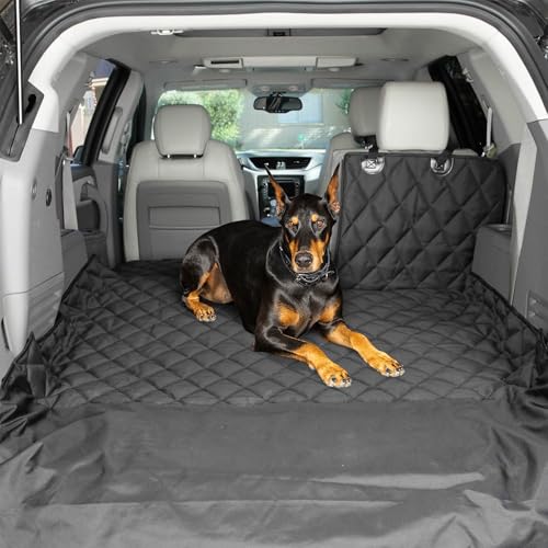 SUV Cargo Liner for Dogs, Fold Down Seats, Black Small