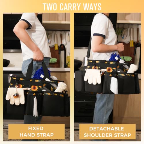 Wearable Cleaning Caddy Organizer With Handle & Shoulder Strap - view 6
