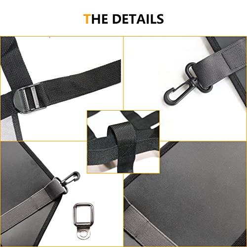 For Ford Bronco Pet Dog Safety Barrier Divider Trunk Cargo Isolation Mesh Net for Ford Bronco 4 Door 2021 2022 2023 2024 2025 Driving Safely with Pet for Small Medium Large Pets - view 5