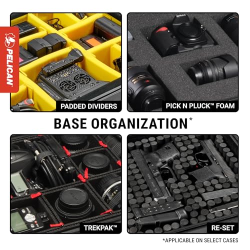 Pelican 1200 Case With Foam (Black) - view 6