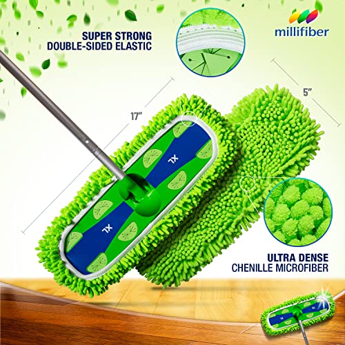 Reusable Microfiber Dust Mop Refills for Swiffer XL Mops, 2 Pack - view 3