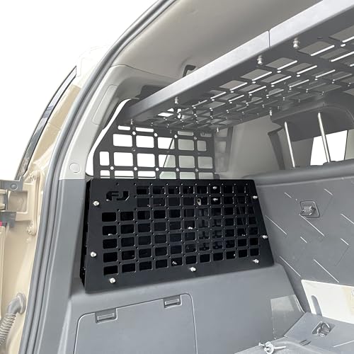 For Toyota FJ Cruiser (XJ10) 2007-2022 MOLLE Panel Storage Basket Trunk Shelf Organizer Interior Rear Cargo Racks Holder (Driver Side Storage Box) - view 2