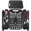 95-Piece Car Tool Kit with Storage Case, Red