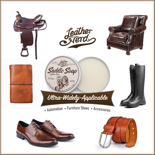 Saddle Soap for Leather, Leather Cleaner Conditioner for Boots - view 4