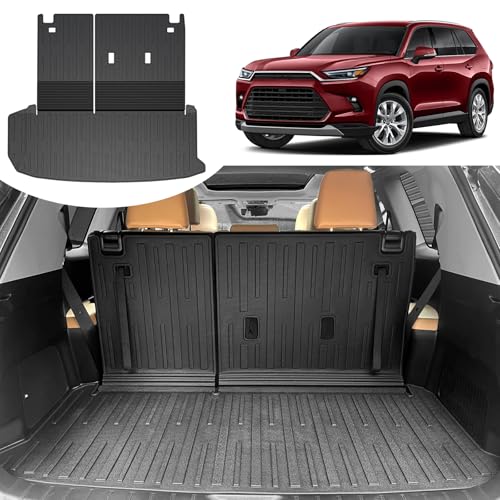 Cargo Liner & Brackrest Mat 2 in 1 for 2024-2027 Grand Highlander