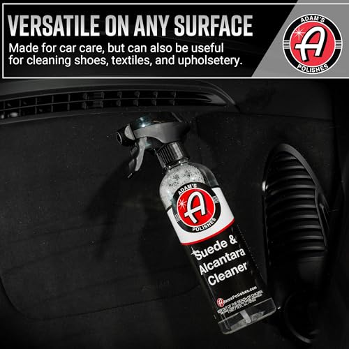 Adam's Suede Cleaner (16oz) - Professional Automotive Micro-Suede Cleaner For Car Interiors, Upholstery, Shoes, Clothing, Removes Stains & Refreshes Suede Material - view 6