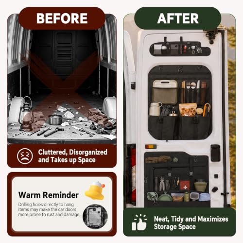 Middle Rear Door Storage Panels for Ford Transit 2015-2026 Mid/High Roof - view 4