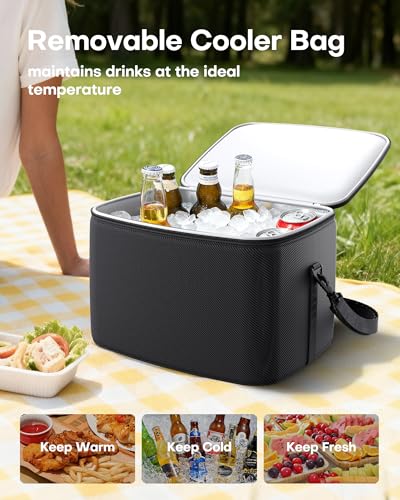 Trunk Organizer - Car Organizer and Storage with Cooler Bag for SUV - view 4